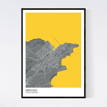 Load image into Gallery viewer, Brixham Town Map Print