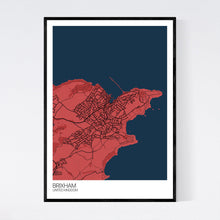 Load image into Gallery viewer, Brixham Town Map Print