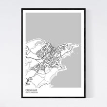 Load image into Gallery viewer, Brixham Town Map Print