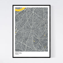 Load image into Gallery viewer, Map of Brixton, London