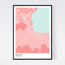 Load image into Gallery viewer, Brodick Town Map Print
