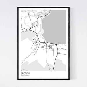 Map of Brodick, Isle of Arran
