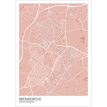 Load image into Gallery viewer, Map of Bromsgrove, United Kingdom