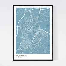 Load image into Gallery viewer, Bromsgrove City Map Print