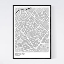 Load image into Gallery viewer, Broughton Neighbourhood Map Print