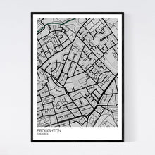 Load image into Gallery viewer, Broughton Neighbourhood Map Print