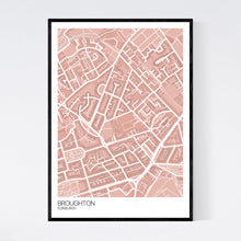 Load image into Gallery viewer, Broughton Neighbourhood Map Print