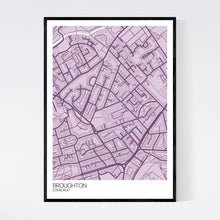 Load image into Gallery viewer, Broughton Neighbourhood Map Print