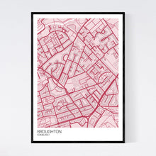 Load image into Gallery viewer, Broughton Neighbourhood Map Print