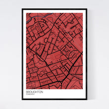 Load image into Gallery viewer, Broughton Neighbourhood Map Print