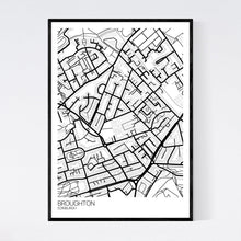 Load image into Gallery viewer, Broughton Neighbourhood Map Print