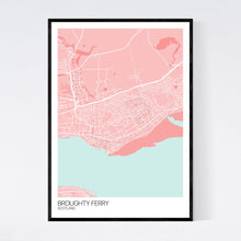 Load image into Gallery viewer, Broughty Ferry Town Map Print