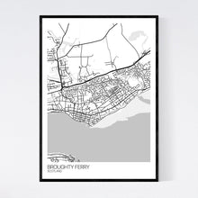 Load image into Gallery viewer, Broughty Ferry Town Map Print