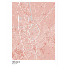 Load image into Gallery viewer, Map of Bruges, Belgium