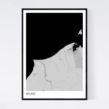 Load image into Gallery viewer, Map of Brunei, 