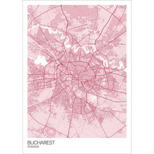 Load image into Gallery viewer, Map of Bucharest, Romania