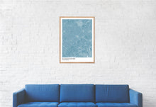 Load image into Gallery viewer, Map of Buckinghamshire, United Kingdom