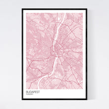 Load image into Gallery viewer, Map of Budapest, Hungary