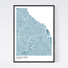 Load image into Gallery viewer, Buenos Aires City Map Print