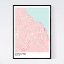 Load image into Gallery viewer, Buenos Aires City Map Print