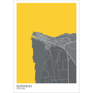 Map of Burghead, Scotland