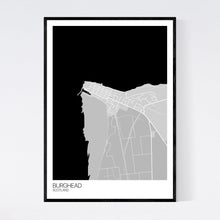 Load image into Gallery viewer, Burghead Town Map Print