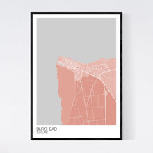 Load image into Gallery viewer, Burghead Town Map Print