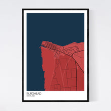 Load image into Gallery viewer, Burghead Town Map Print