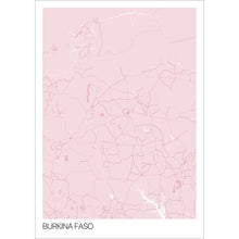 Load image into Gallery viewer, Map of Burkina Faso, 