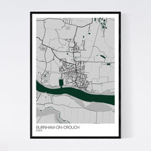 Load image into Gallery viewer, Burnham-on-Crouch Town Map Print