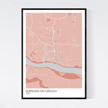 Load image into Gallery viewer, Burnham-on-Crouch Town Map Print