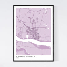 Load image into Gallery viewer, Burnham-on-Crouch Town Map Print