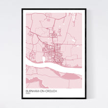 Load image into Gallery viewer, Burnham-on-Crouch Town Map Print