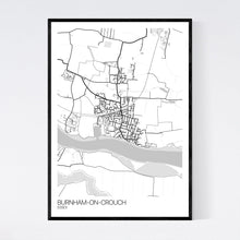 Load image into Gallery viewer, Burnham-on-Crouch Town Map Print