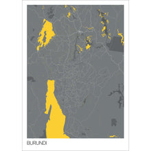 Load image into Gallery viewer, Map of Burundi, 