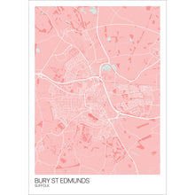 Load image into Gallery viewer, Map of Bury St Edmunds, Suffolk