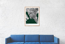 Load image into Gallery viewer, Map of Cagliari, Italy