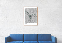 Load image into Gallery viewer, Map of Cahors, France