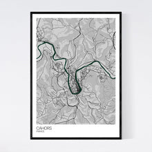 Load image into Gallery viewer, Map of Cahors, France