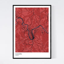 Load image into Gallery viewer, Cahors City Map Print