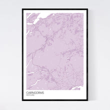 Load image into Gallery viewer, Map of Cairngorms, Scotland