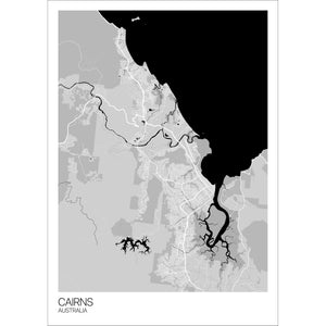 Map of Cairns, Australia
