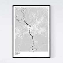 Load image into Gallery viewer, Cairo City Map Print