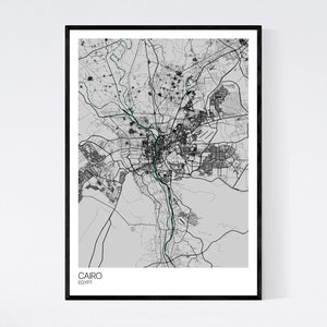 Cairo City Map Print