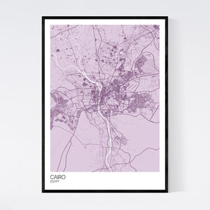 Cairo City Map Print