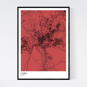 Cairo City Map Print