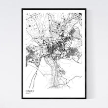 Load image into Gallery viewer, Cairo City Map Print