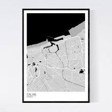 Load image into Gallery viewer, Calais City Map Print