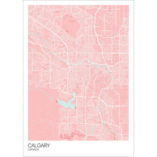 Load image into Gallery viewer, Map of Calgary, Canada