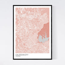 Load image into Gallery viewer, Caloocan City City Map Print